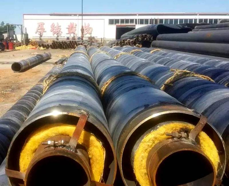 預制直埋鋼套鋼蒸汽保溫管價格