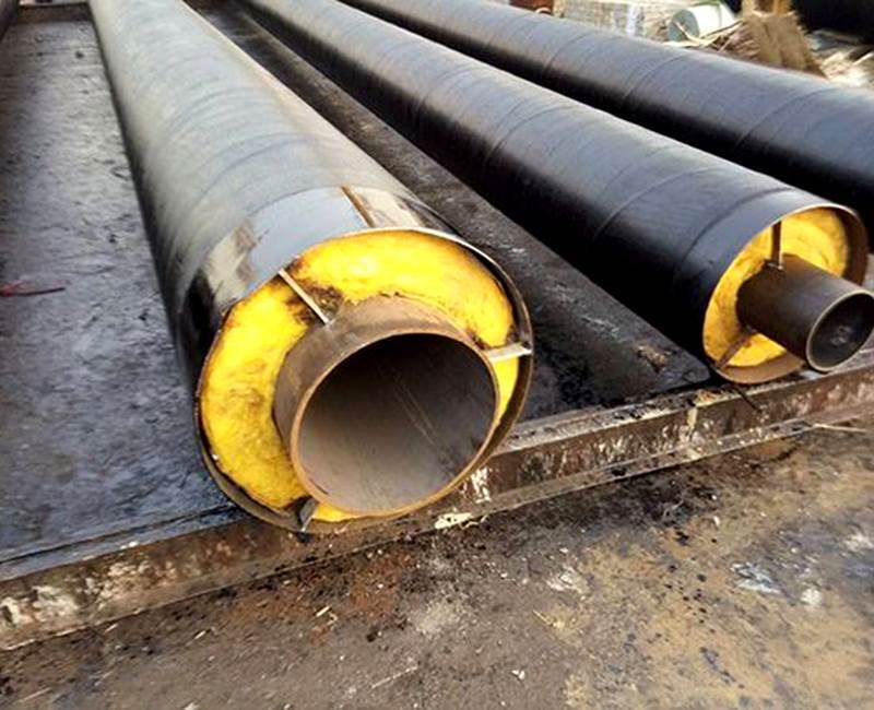 鋼套鋼輸送蒸汽巖棉保溫鋼管廠家